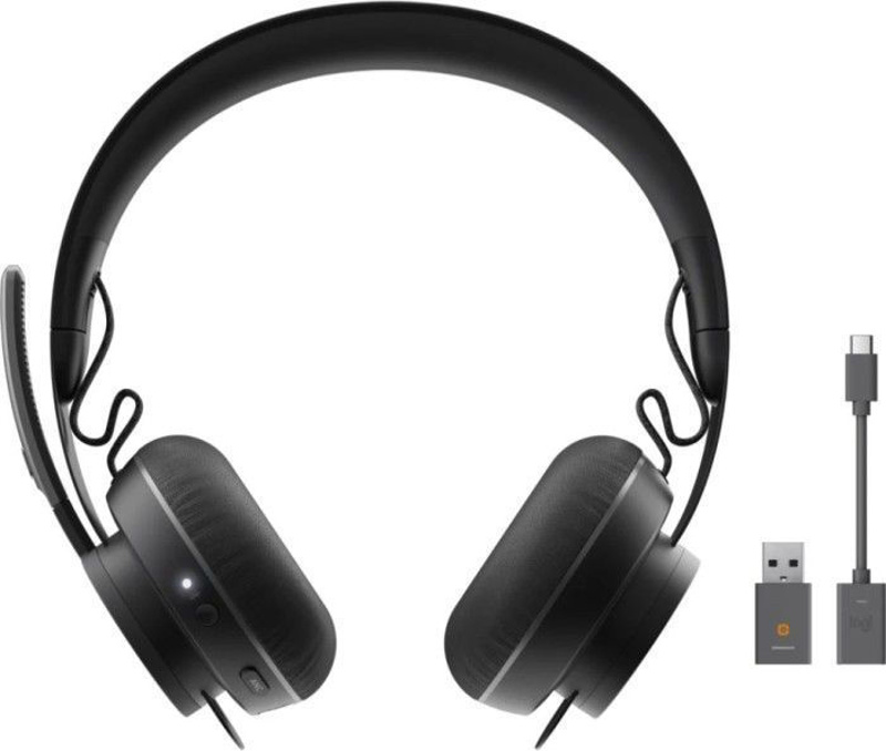 Slika - Logitech Zone 900 brezžične (981-001101) črne, slušalke z mikrofonom
