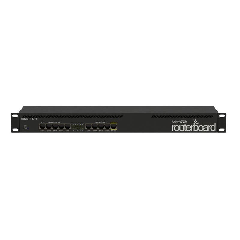 Printmania d.o.o.. Mikrotik RouterBOARD RB2011IL-RM PoE 5 x 100 Mbps ...