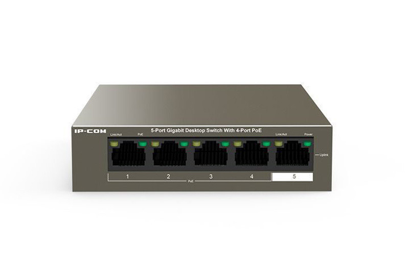 Slika - IP-COM G1105P-4-63W 5-Port Gigabit PoE Switch