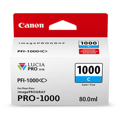 Canon PFI-1000 C (0547C001) Cyan, originalna kartuša