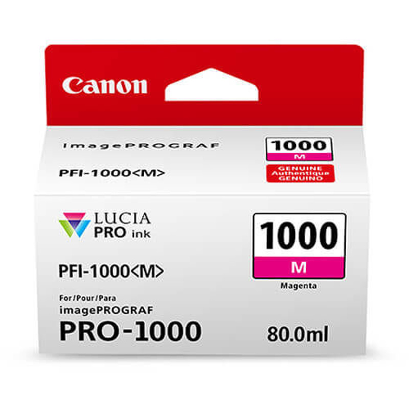 Slika - Canon PFI-1000 M (0548C001) škrlatna, originalna kartuša