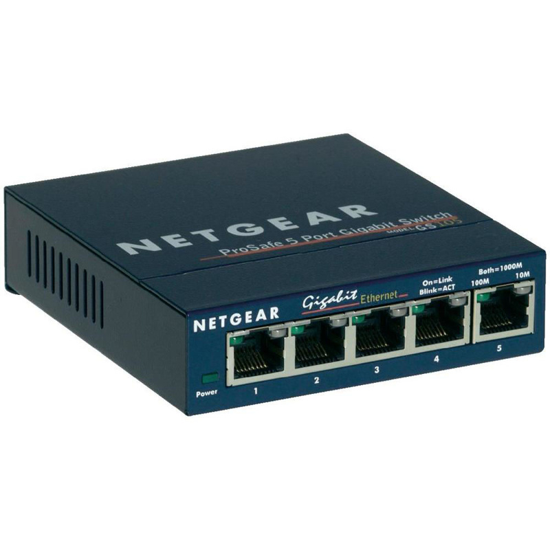 Slika - Netgear GS105GE 5x Gigabit ProSafe Plus Switch