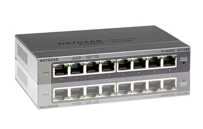 Netgear GS108E-300PES 8x Gigabit ProSafe Plus Switch