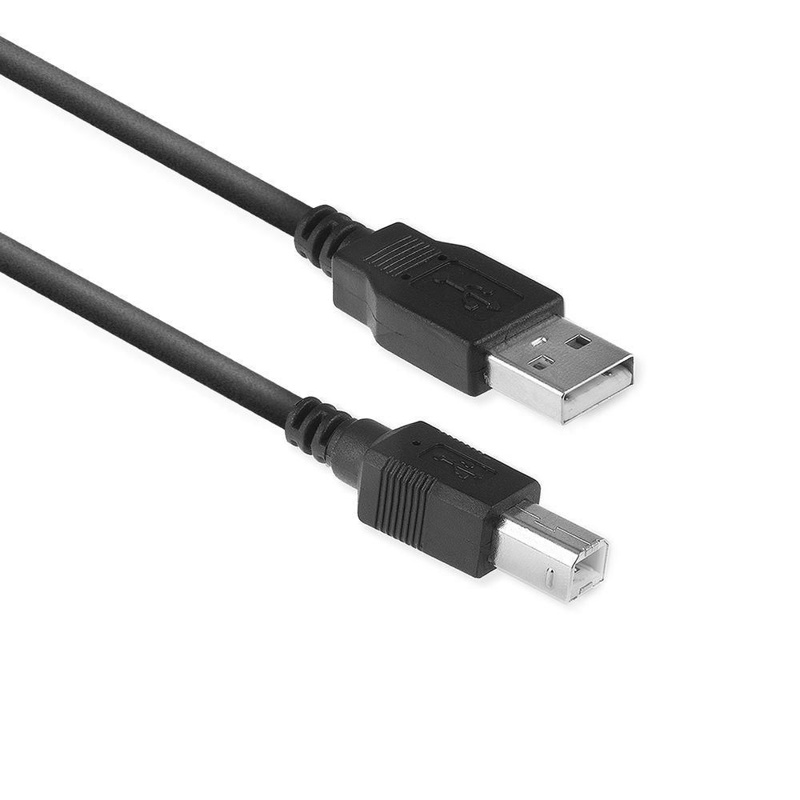 Slika - ACT AC3030 USB 2.0  A-B Connection 1m Black, kabel