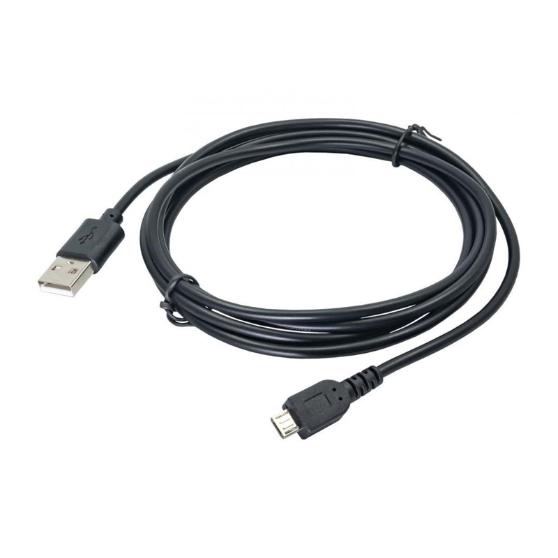 Slika - Akyga AK-USB-01 USB A - microUSB 2.0 1,8m Black, kabel