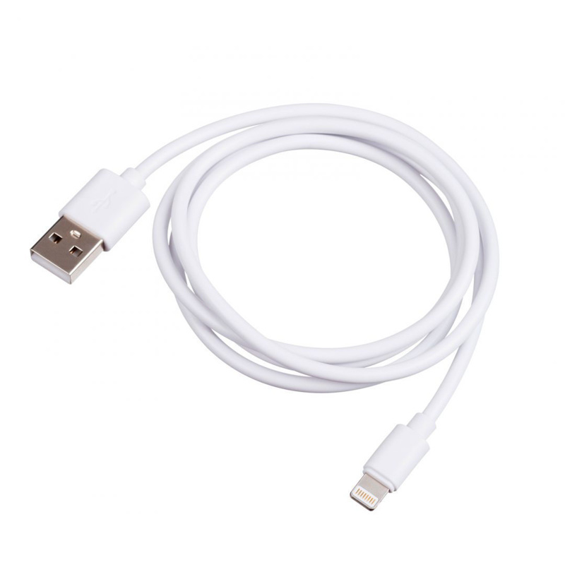 Slika - Akyga AK-USB-30 USB 2.0 A - Lightning 1.0m White, kabel