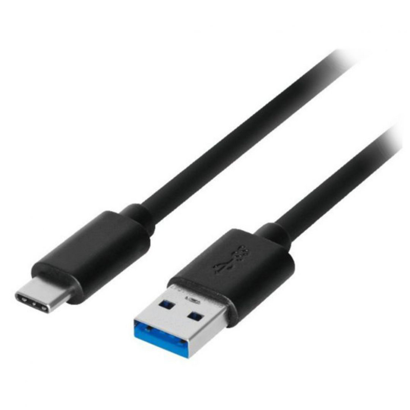 Slika - Akyga AK-USB-24 USB 3.1 C - USB A  0,5m Black, kabel