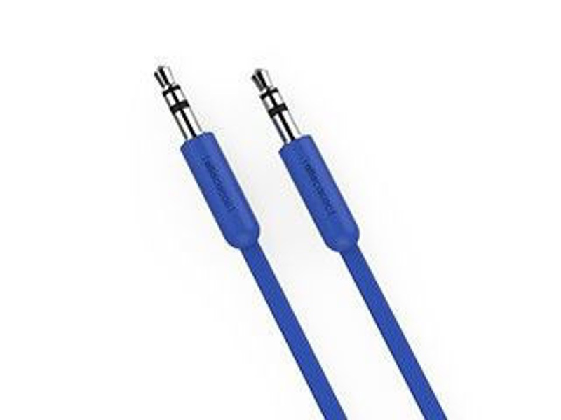 Slika - Allocacoc 10635BL AUX Flat 1,5m Blue, kabel