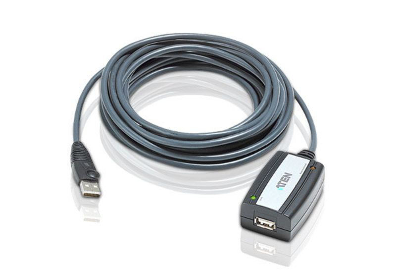 Slika - ATEN UE250 USB 2.0 5m Black, podaljšek