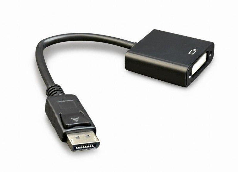 Slika - Gembird A-DPM-DVIF-002 DisplayPort - DVI  črn adapter