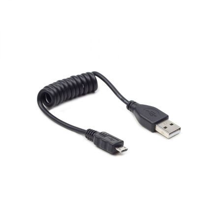 Gembird CC-MUSB2C-AMBM-0.6M microUSB 0,6m Black, kabel