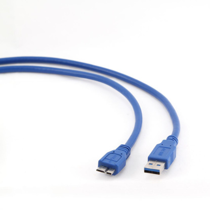 Gembird CCP-MUSB3-AMBM-0.5M USB3.0 AM na microUSB BM kabel 0,5m Modra