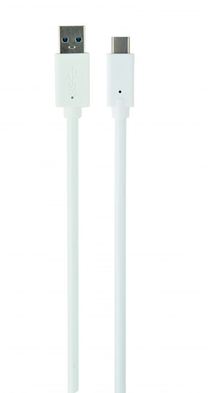 Slika - Gembird CCP-USB3-AMCM-W-0.5M USB 3.0 A-C (AM/CM) 0,5m White, kabel