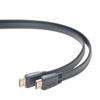 Slika - Gembird CC-HDMI4F-6 HDMI 1.4 M/M 1,8m Flat Black, kabel