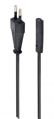 Gembird PC-184-VDE Napajalni kabel VDE odobren 1,8 m črn