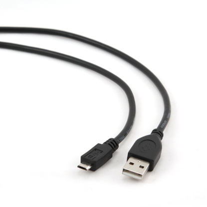 Gembird CCP-MUSB2-AMBM-0.5M USB 2.0 A-micro USB 0,5m Black, kabel