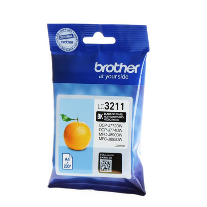 Brother LC3211BK črna, originalna kartuša