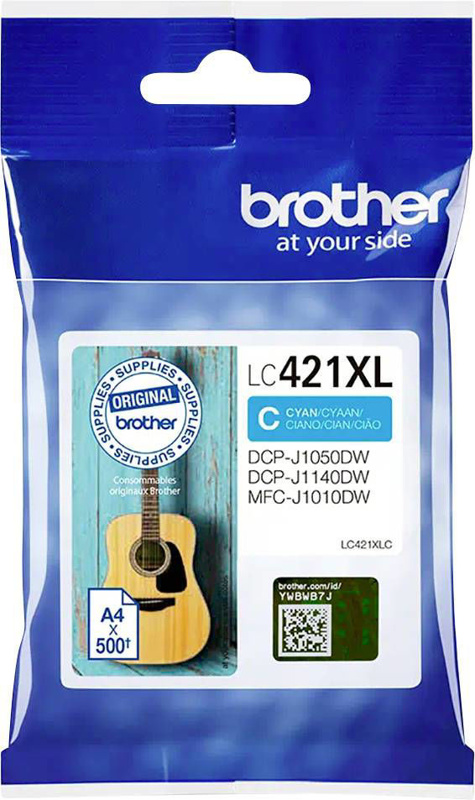 Slika - Brother LC421CXL modra, originalna kartuša
