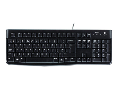 Logitech MK120 + Miška Black, tipkovnica