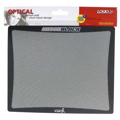 Logo 27387 polypropylene film black/silver matt, podloga za miško