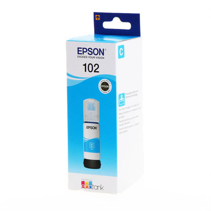 Epson 102 C (C13T03R240) modro, črnilo