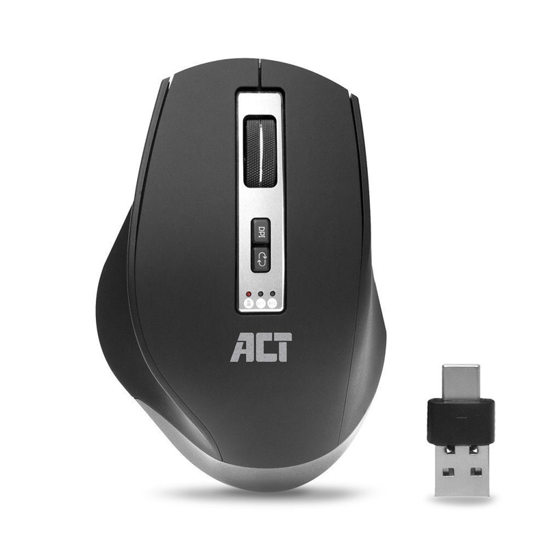 Slika - ACT AC5145 Multi Connect črna brezžična miška