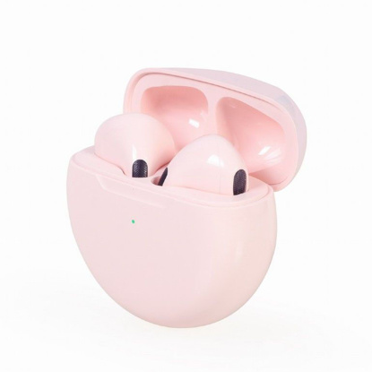 Gembird FITEAR-X200P BT TWS in-ears Pink, mobilne slušalke z mikrofonom