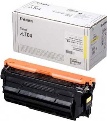 Canon CRG-T04 Y (2977C001AA) rumen, originalen toner