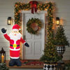 Inflatable Santa - 150 cm - IP44 - 1 LED - 230V