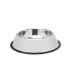 Feeding bowl - 15 cm - chrome