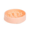 Feeding bowl - slow feeder - pink