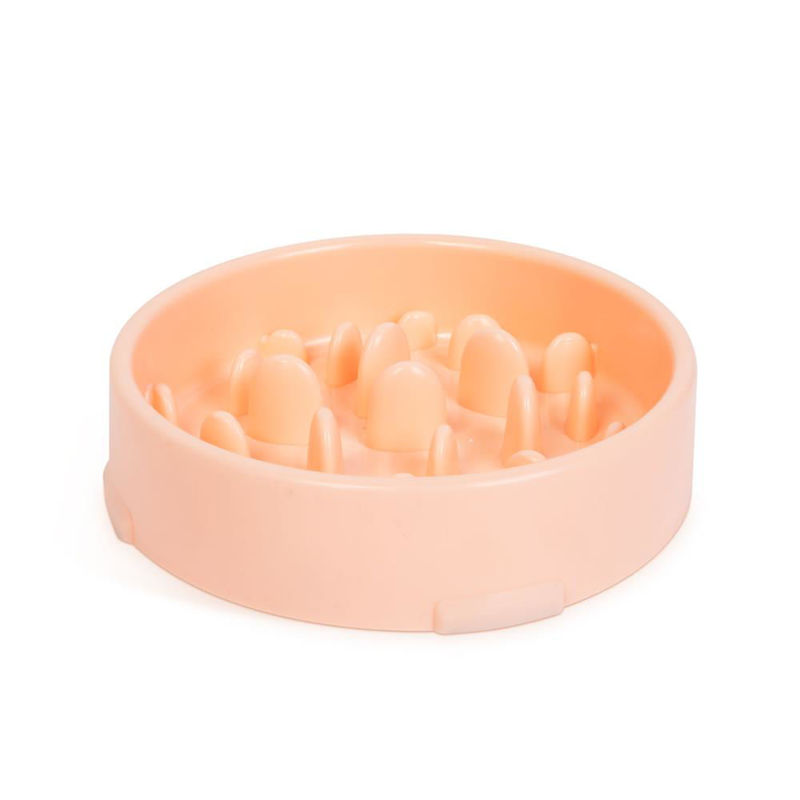 Feeding bowl - slow feeder - pink