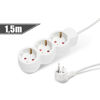 3-way extension socket
