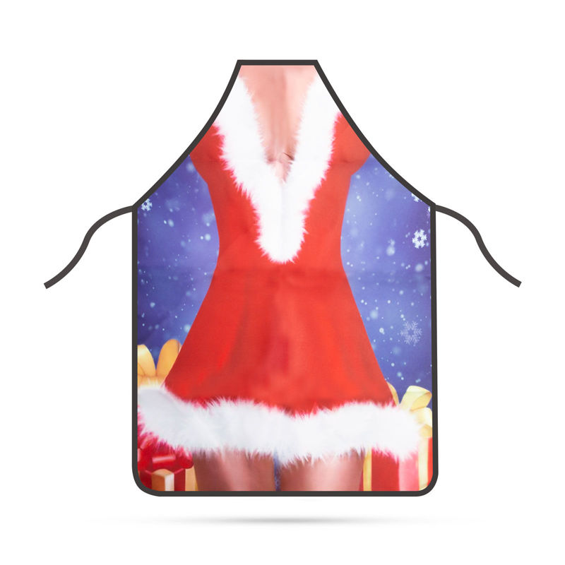 Kitchen apron - xmas - woman