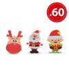 Foam Sticker - santa claus - 60 pcs / pack