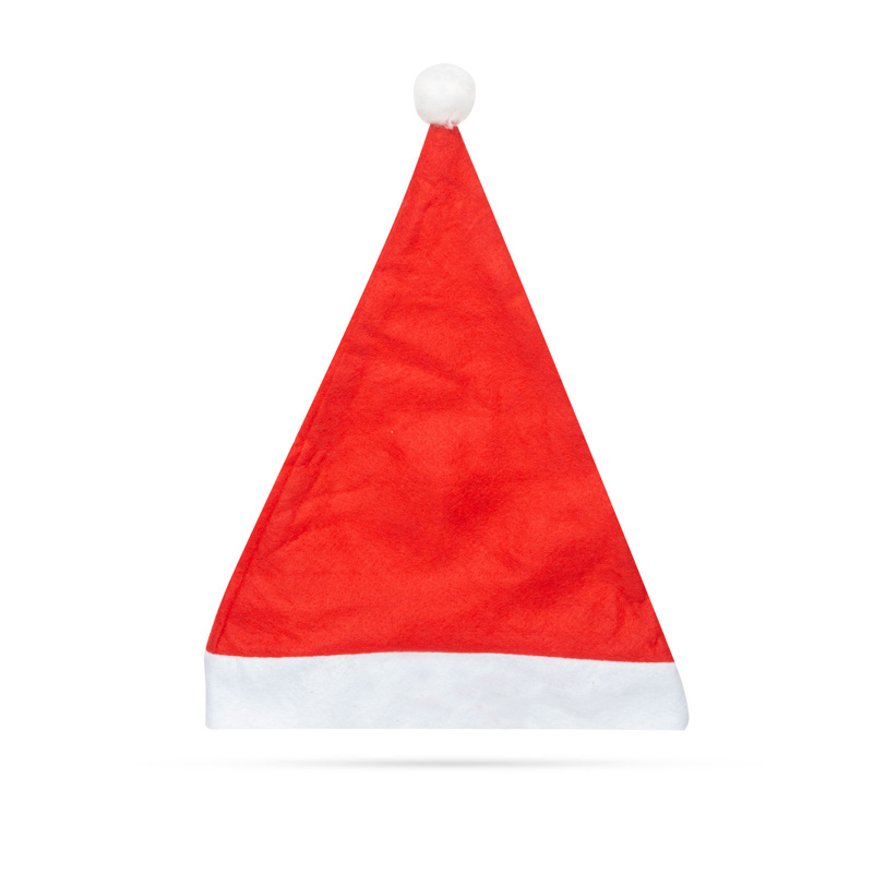 Santa hat - felt - red / white