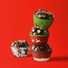 Muffin paper set - christmas - 100 pcs / pack