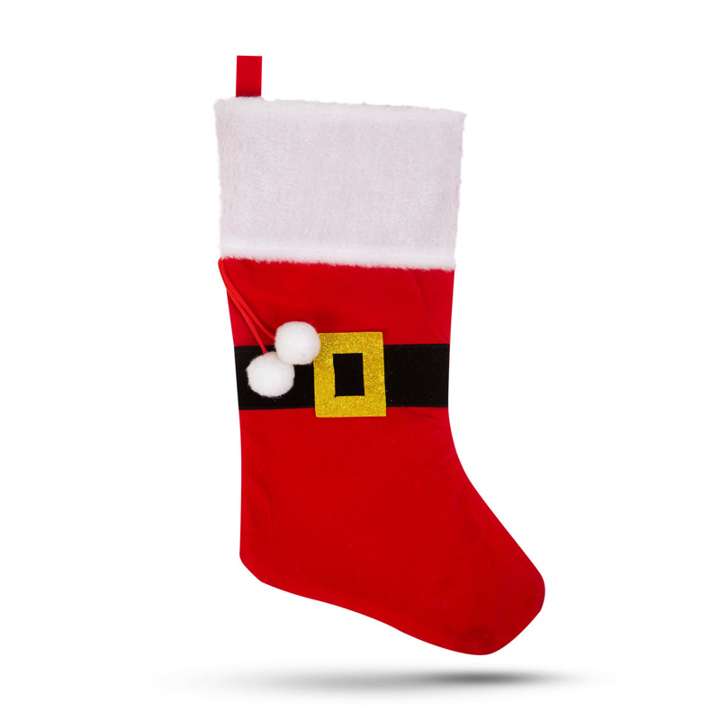 Santa boot with hanger - 45 x 24 cm