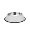 Feeding bowl - 15 cm - chrome