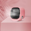 Portable mini air cooling fan - USB - pink
