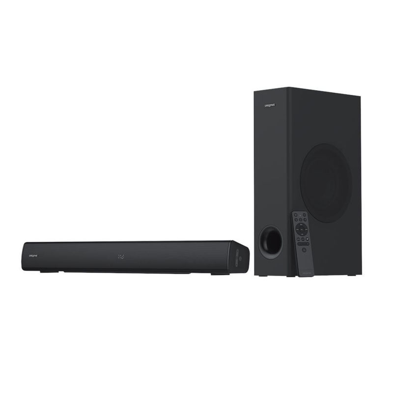 Slika - Creative Stage V2 2.1 (51MF8375AA001) BT .1 Soundbar in nizkotonec z jasnim pogovornim oknom in prostorskim zvokom Sound Blaster
