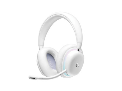 Logitech G735 brezžične Gaming bele, naglavne slušalke z mikrofonom