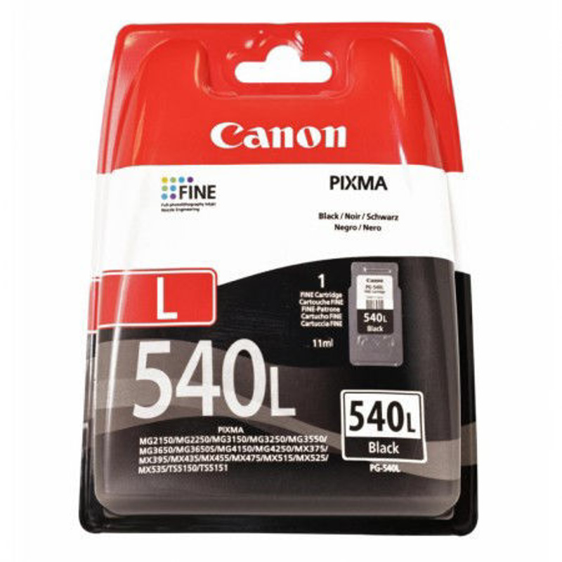 Slika - Canon PG-540L (5224B011AA) črna, originalna kartuša