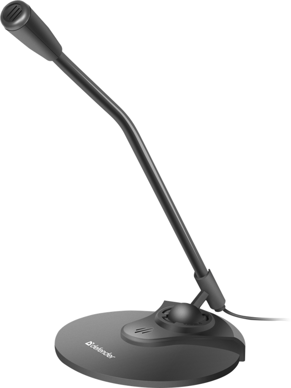 Slika - Defender MIC-117 (64117) črn, mikrofon