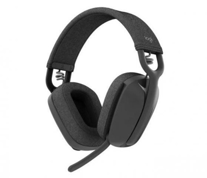 Logitech Zone Vibe 100 brezžične/BT Graphite sive, naglavne slušalke z mikrofonom