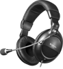 Slika - Defender Orpheus HN-898 (63898) regulacija glasnosti črne, naglavne slušalke z mikrofonom