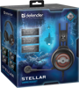 Slika - Defender Stellar (64520) Gaming regulacija glasnosti 2.0 črne, naglavne slušalke z mikrofonom