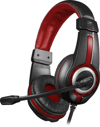 Defender Warhead G-185 Gaming volume control Black/red, naglavne slušalke z mikrofonom