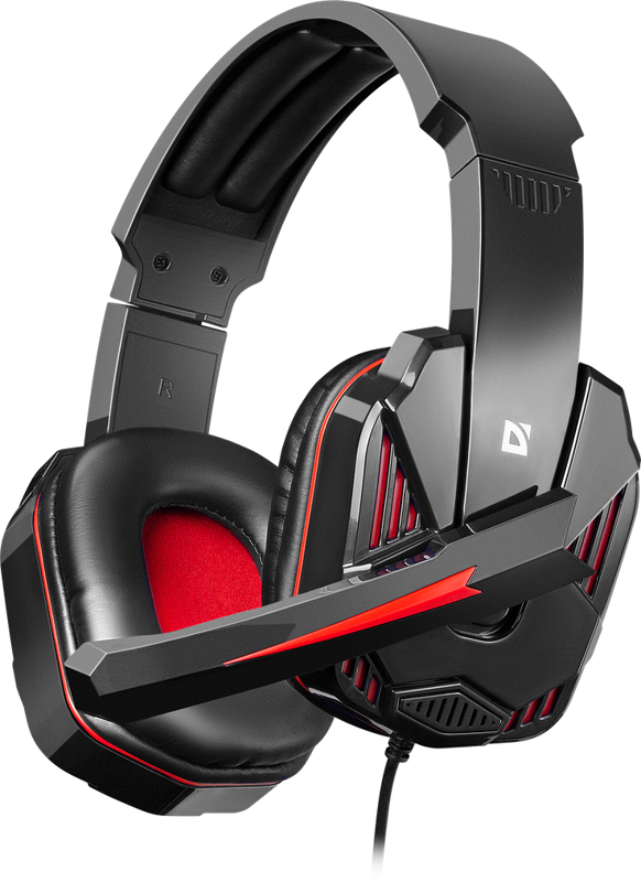 Slika - Defender Warhead G-260 (64121) Gaming 2.0 regulacija glasnosti črne/rdeče, naglavne slušalke z mikrofonom