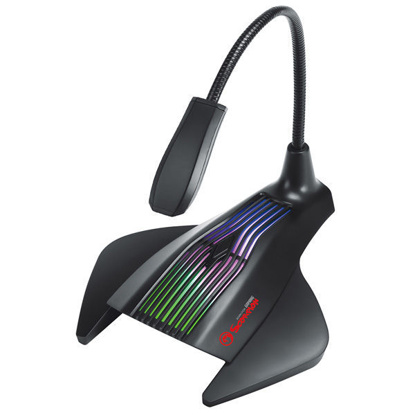 Marvo MIC-01 Game RGB backlight USB Black, mikrofon